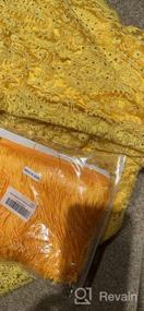 img 6 attached to Mustard Yellow 6-Inch Chainette Fringe Trim Tassel - 10 Yards For Latin Dress, Lamp Shade Decoration Or DIY Crafts Sewing Trim