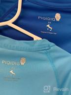 img 1 attached to 👶 Lightweight Sleeve Boys' Clothing and Swimwear by PIQIDIG for Toddlers review by Justin Garcia