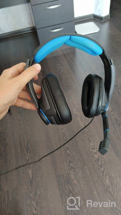 img 1 attached to Sennheiser EPOS GSP 300 Gaming Headset with Noise-Cancelling Mic, Flip-to-Mute, and Comfortable 🎧 Memory Foam Ear Pads for PC, Mac, Xbox One, PS4, Nintendo Switch, and Smartphone Compatibility. review by Ada Banas ᠌