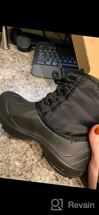 img 1 attached to 🌨️ Outdoor Winter Boys' Shoes: Amoji Lining Boots with Excellent Insulation review by Tommy Abreu