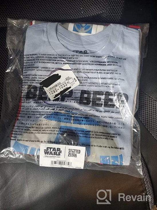 img 1 attached to 🚀 Get Galactic with Spotted Zebra: Star Wars Boys' Clothes, Tees & Shirts review by Gary Christon