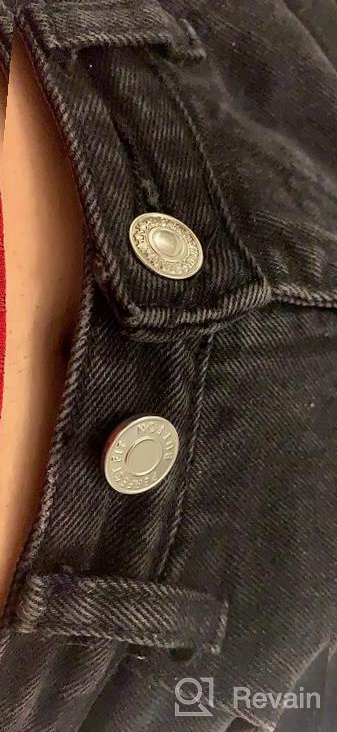 img 1 attached to Revamp Your Wardrobe With 12PCS Instant Fit Removable Buttons - No Sewing Required! review by Ivan Carson