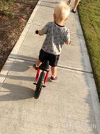 img 1 attached to JOYSTAR 12 Inch Balance Bike: Perfect Birthday Gift For 18 Months To 5 Years Old Boys & Girls! review by Jeff Remol