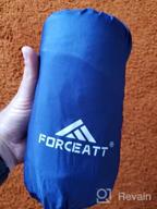 img 1 attached to Stay Comfy And Light On Your Adventures With Forceatt'S Ultralight Sleeping Bag Liner For Adults And Teens review by Jack Edwards