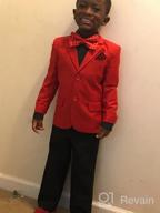img 1 attached to Kids' Formal Blazer Jacket Coat By YuanLu - Ideal For Boys' Formal Suits review by Mike Rajput