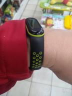 img 2 attached to Smart bracelet Xiaomi Mi Smart Band 5 Global, black review by Ivana Bohmov ᠌