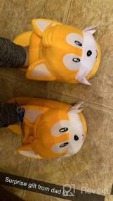 img 6 attached to Sonic the Hedgehog Tails Slippers for Adults 15 and Up: Ultimate Comfort and Style!