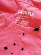 img 1 attached to Mightly Organic Girls' Sleeve Clothing for Dresses review by Joe Stax
