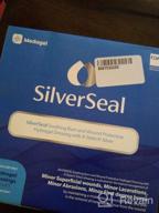 img 1 attached to Hydrogel Wound Dressing With X-Static Silver For Burns, Cuts And Injuries - SilverSeal Soothing And Protective Pads, Sterile 2" X 3", Pack Of 6 review by Ryan Fitch