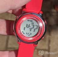 img 1 attached to ⌚ Function Waterproof Stopwatch Digital Wristwatch: Top Boys' Watches review by Tim Wilske