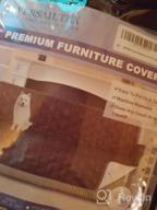 img 1 attached to Protect Your Armchair In Style With H.VERSAILTEX Waterproof Sofa Slipcover - Non-Slip, Washable, And Perfect For Pet Owners! review by James Phillips