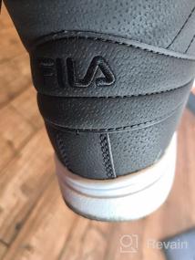 img 3 attached to 👟 Fila Distress Sneaker - Black White Men's Shoes and Fashion Sneakers