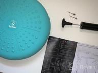 img 1 attached to Tumaz Wobble Cushion: The Ultimate Solution For Improved Posture, Focus, Pain Relief, And Core Strength review by Joshua Ngo