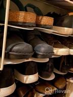 img 1 attached to Space-Saving Shoe Organizer For Closet - Neprock Shoe Storage Slots Rack For Closet Organization (20-Pack, Grey) - Organizador De Zapatos review by Greg Boulden