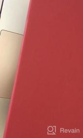 img 5 attached to Роскошный металлический жесткий чехол из розового золота для MacBook Air 11 дюймов (A1370 / A1465) + салфетка для чистки из микрофибры - UESWILL
