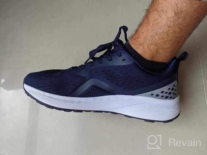 img 1 attached to Comfortable And Supportive Running Shoes For Men With Wide Toe Box - BRONAX Road Running Shoes review by Dave Rasic