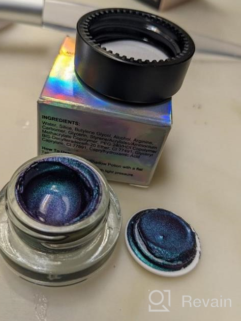 img 1 attached to Bowitzki Sunset Multi Chrome Eyeshadow: Long-Lasting Gel Makeup For Shimmering Multichrome Eyes With No Creasing review by Tiffany Williams