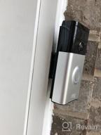img 1 attached to Upgrade Your Ring Doorbell With POPMAS Adjustable Metal Angle Mount Bracket Kit (-45 To +45 Degree) review by John Faxon