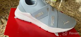 img 6 attached to 👟 Стильные и модные серебристые унисекс детские кроссовки и кеды PUMA для мальчиков-младенцев: идеально подходят маленьким модницам!