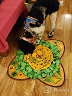 img 1 attached to Get Your Pup Engaged With AWOOF Snuffle Mat: A Durable Pet Feeding Mat To Encourage Natural Foraging Skills review by Kyle Gilbert