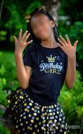 img 1 attached to 👸 Adorable Birthday Girl Shirt: Perfect Party Outfit with Princess Crown - Girls Fitted T-Shirt review by Olivia Herrier