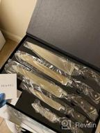 img 1 attached to Upgrade Your Culinary Skills With PICKWILL'S 5-Piece High Carbon Stainless Steel Chef Knife Set review by Michael Patilla