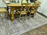 img 1 attached to Loloi II Layla Collection Spice/Marine Traditional 7'6"X9'6" Area Rug - LAY-02 review by Matt Maxwell