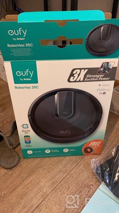 img 3 attached to Robot vacuum cleaner Eufy RoboVac 35C, black review by Jnis Banders ᠌