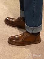img 1 attached to Men'S Arkbird Leather Lace-Up Chukka Sneaker Boots For Casual Wear review by Josue Porter