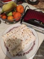 img 1 attached to Sandwich maker Kitfort KT-1609 Panini Maker, red review by Dorota Szymanik (Dor ᠌