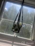 картинка 1 прикреплена к отзыву POTEY 610102 Macrame Plant Hanger: Stylish Hanging Planter For Indoor And Outdoor Home Decor - Ivory, 35 Inch от Dave White