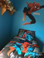 img 1 attached to Transform Your Room With RoomMates Ultimate Spiderman: Giant Peel And Stick Wall Decal review by Damon Fields