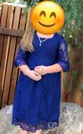 картинка 1 прикреплена к отзыву 👧 Детские винтажные вечерние платья с рукавами - элегантные платья из кружев для церемоний от Monique Larsen