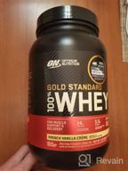 img 2 attached to Optimum Nutrition's Vanilla Ice Cream Gold Standard Whey Protein Powder, 2lb - May Vary in Packaging review by Anastazja Ciftci ᠌
