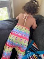 img 1 attached to 👗 RAISEVERN Sleeveless Backless Jumpsuit in Girls' Clothing, Jumpsuits & Rompers review by Wilbert Luoma