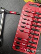 картинка 1 прикреплена к отзыву 10-Piece Industrial Strength Protorq Impact Power Bit Set With Clip, T25 TORX, 2 Inch Length, 1/4" Hex Shank от Dean Partybus