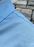 img 1 attached to Men'S Linen Button Down Tees: Long/Short Sleeve Shirts With Spread Collar | Aimeilgot review by Ryan Calabro