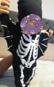img 5 attached to Скелет Милейшее дополнение! Костюм на Хэллоуин для новорожденных мальчиков с комбинезоном с черепом и шляпой