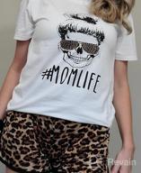 img 1 attached to Funny Mom Life Graphic Print T-Shirt: The Perfect Gift For Women Moms! review by Danielle Miles