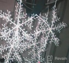 img 5 attached to Transform Your Home Into A Winter Wonderland With BTNOW'S 63-Piece White Snowflake Decoration Set