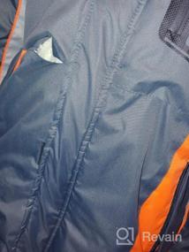 img 6 attached to 🧥 Wantdo Boys Waterproof Ski Jacket | Warm Winter Snow Coat with Hood | Windproof Snowboarding Raincoats
