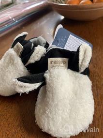 img 8 attached to Warm & Cozy Infant Booties - Ohwawadi Fleece Slippers For Baby Boys & Girls