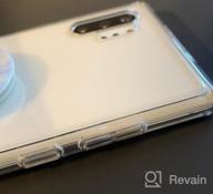 img 1 attached to Protect Your Galaxy Note 10 Plus 5G With Ringke Fusion Clear Back Phone Case - Soft TPU Bumper, Shockproof And Transparent review by Brooke Johnson