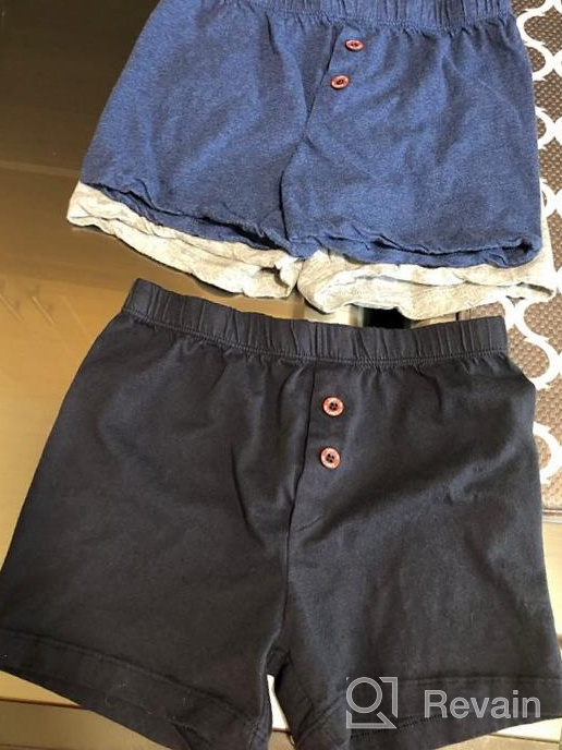 img 1 attached to Comfortable & Durable: Lucky & Me Noah 🩲 Boys Boxer Shorts 5 Pack - 100% Cotton Tagless Underwear review by Anurak Grubb