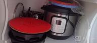 img 1 attached to Complete 8 Quart Pot Accessories Kit: Includes Sealing Rings, Tempered Glass Lid, And Steamer Basket For Optimal Cooking Experience review by Marco Huff