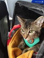 img 1 attached to Adjustable Escape-Proof Cat Harness And Leash Set - Soft And Breathable Walking Jacket For Small Pets, With Durable Metal Leash Ring - Perfect For Kittens And Puppies - Size Medium review by Seth Tezzy