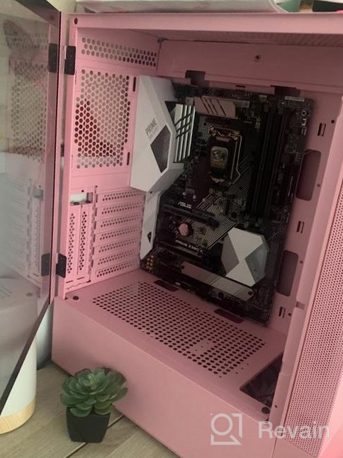 img 1 attached to Vetroo AL600 Mid-Tower ATX PC Case With Top 360Mm Radiator Support, 3X120Mm ARGB Fans, 3X120Mm Regular Fans, Airflow Mesh Design In White For Enhanced Gaming, With Controller Hub review by Keith Barra