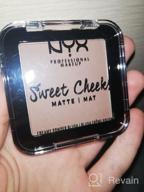 img 2 attached to NYX professional makeup Pressed Blush Sweet Cheeks Creamy Powder Matte, 11 Silence Is Golden review by Ada Aleksandrowska ᠌