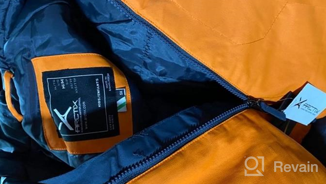 img 1 attached to 🧥 Arctix Cyclops Insulated Jacket: A Vibrant Orange Boys' Clothing Essential for Jackets & Coats review by Cliff Gibs