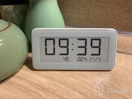 img 1 attached to Xiaomi Mijia Temperature And Humidity Electronic Watch, white review by Gabi Konieczna ᠌